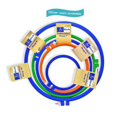Plastic Embroidery Hoop 10"