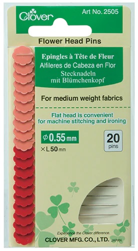 Clover Flower Head Pins No.2505