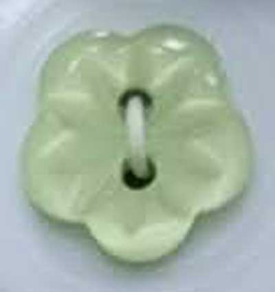 Terries 13mm S8277 49 Shiny Flower Green