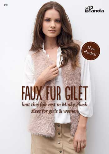 Faux Fur Gilet 810