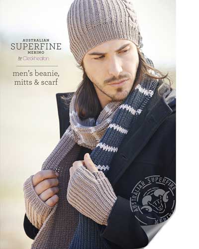 Men's Beanie, Mitts & Scarf 453