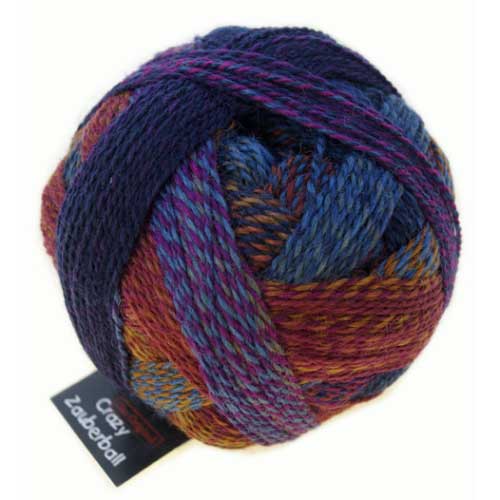 Crazy Zauberball 4ply 100gms 2248 Cinnamon Rolls