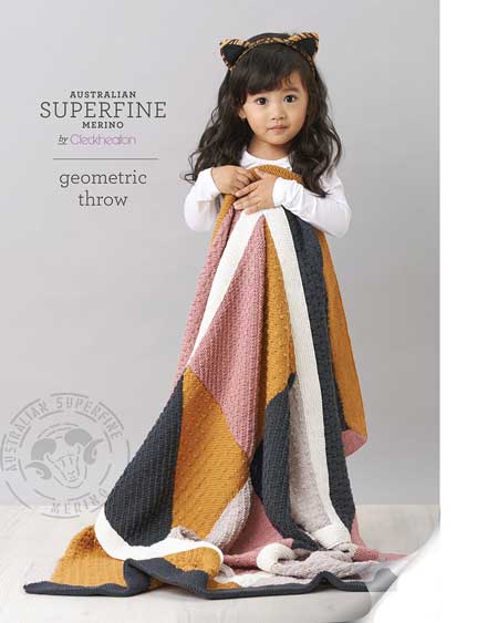 Geometric Throw Leaflet 454