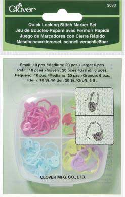 Quick Locking Stitch Markers Set 3033