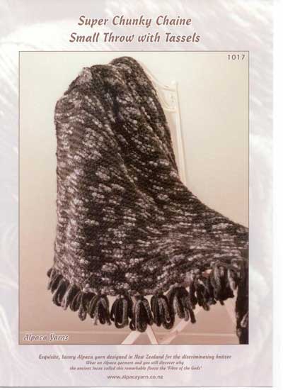 Chunky Chaine >14ply Throw 1017