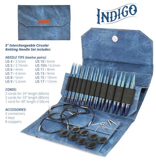 Lykke Indigo 5" Interchange Set
