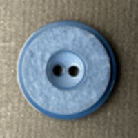 Terries 30mm S8545 42 2 hole matt textured Blue
