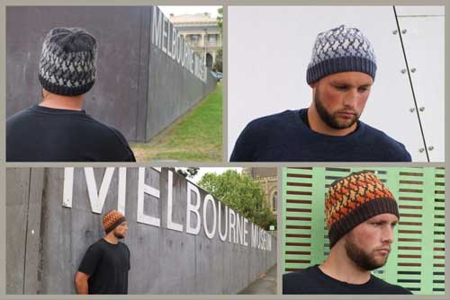 Bluegum Colourwork Beanie Leaflet
