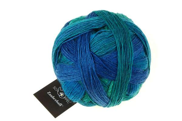 Zauberball 4ply 100gms 2360 Turqoise Mill
