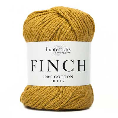 Finch 10ply 71gms 6218 Mustard