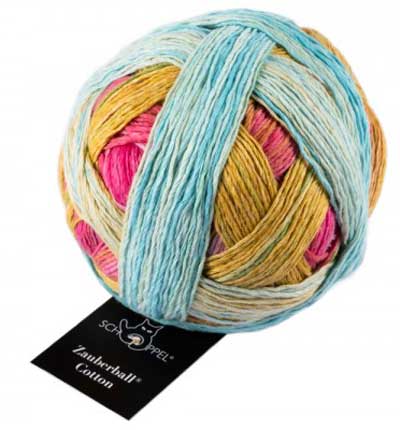 Zauberball Cotton 4ply 100gms 2406 Sunnyside