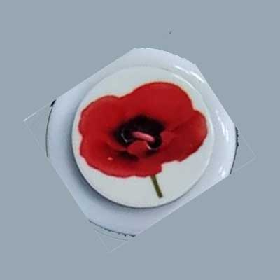 Terries 23mm S8483 Poppy