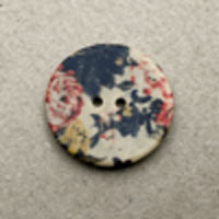 Terries 20mm S8602 00 2 hole coconut Peony Flower