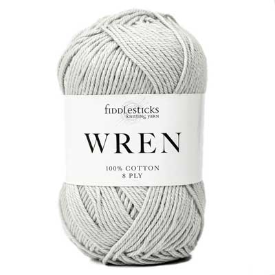 Wren 8ply 50gms 020 Silver
