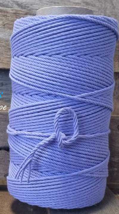 Macrame Cotton 4mm Single Twist 1kg 6