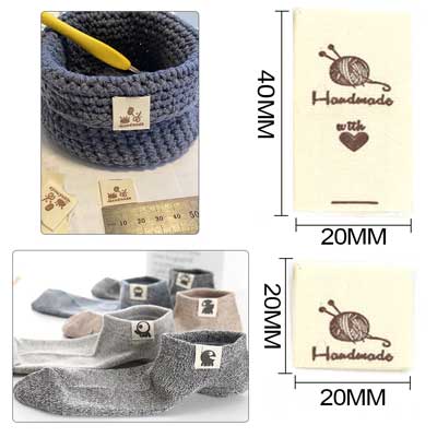 Fabric Label 40mm X 20mm