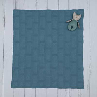 Lattice 8ply Baby Blanket Leaflet