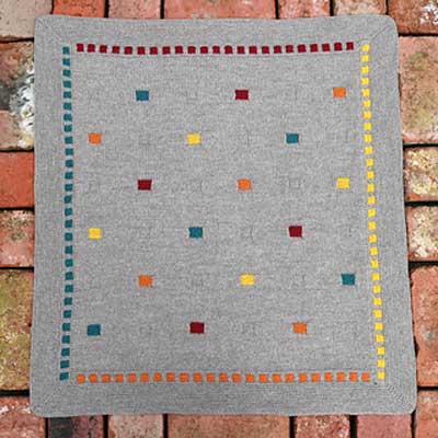 Small Blocks Baby Blanket Leaflet
