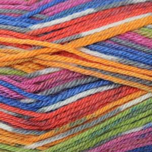 Admiral Druck 4ply 100gms 1744 Orange Red Blue
