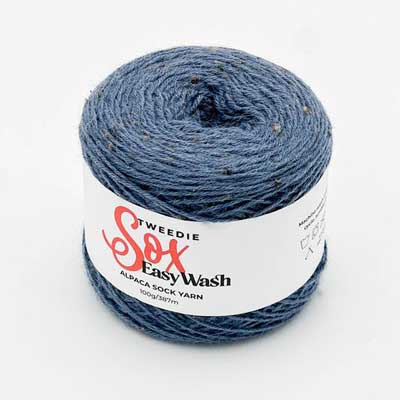Tweedie Easy Wash Sox 4ply 100gms 8917 Denim