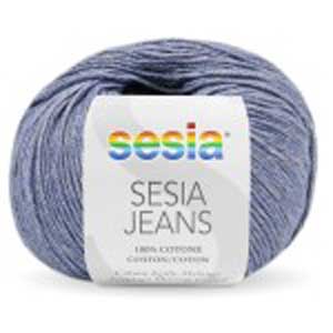 Sesia Jeans 4ply 50gms 1225 Dark Denim Melange