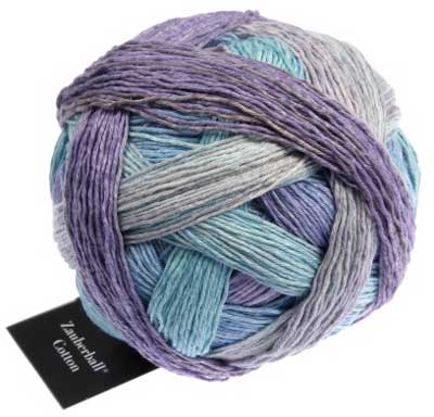 Zauberball Cotton 4ply 100gms 2504 Sandpiper