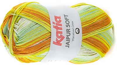 Jaipur Soft 2ply 50gms 108 Lime Orange Yellow