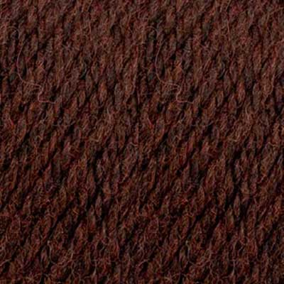 Merino Aran Natur 10ply 100gms 202 Rich Brown Melange
