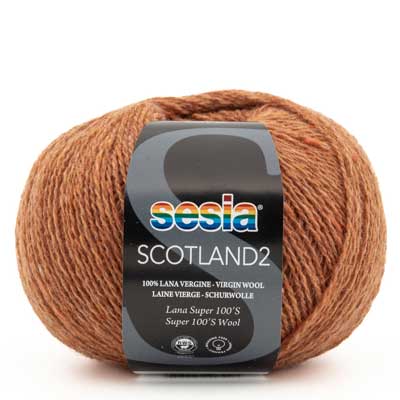 Scotland2 4ply 50gms 0449 Ginger