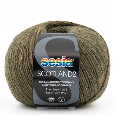 Scotland2 4ply 50gms 1153 Moss Green