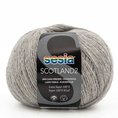 Scotland2 4ply 50gms 0074 Silver