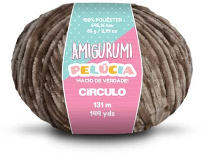 Amigurumi Pelucia 12ply 85gms 7541 Ganache