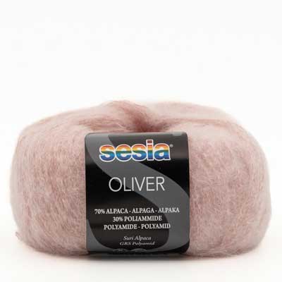 Sesia Oliver 2ply 50gms 0160 Palest Pink Laceweight
