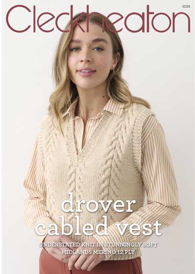 Drover Cabled Vest 1026