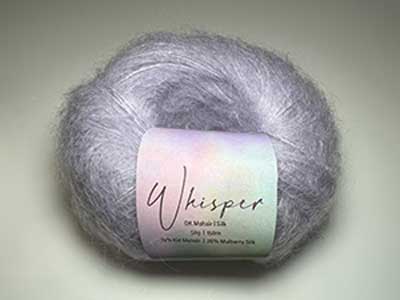 Whisper Dk 8ply 50gms 047 Silver Lilac