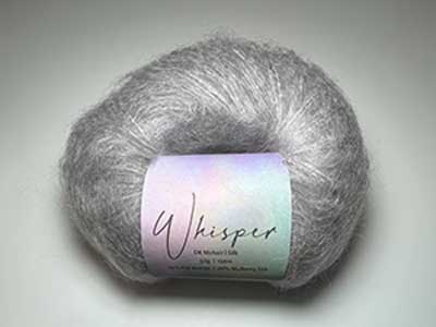 Whisper Dk 8ply 50gms 057 Silver