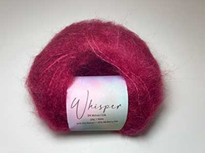 Whisper Dk 8ply 50gms 052 Ruby