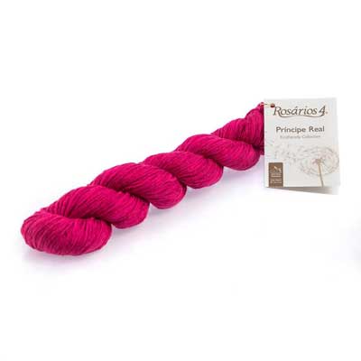 Principe Real 10ply 50gms 37 Worsted Weight -hot Pink