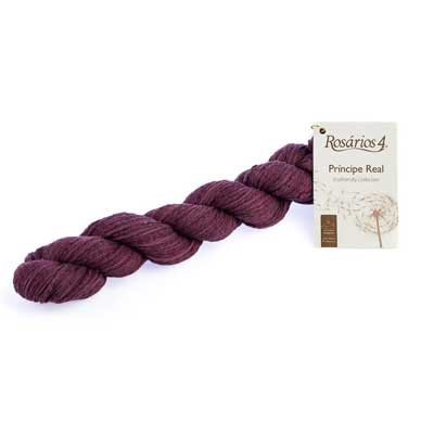 Principe Real 10ply 50gms 53 Worsted Weight - Plum