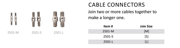 Cable Connectors [S] 2/unit