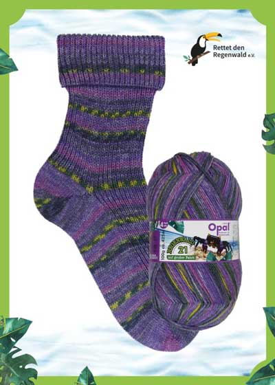 Opal Regenwald 21 4ply 100gms 11601 Ship Mechanic