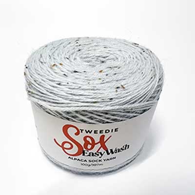 Tweedie Easy Wash Sox 4ply 100gms 5098 Silver Blue