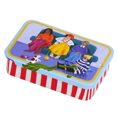 Knitting Group Pocket Tin T173